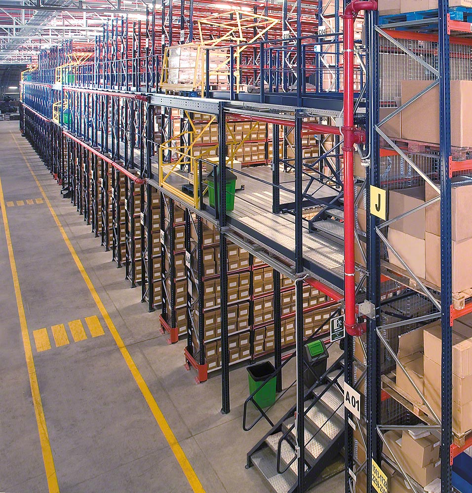 Wide Span Shelving Wide Span Storage Racks Interlake Mecalux