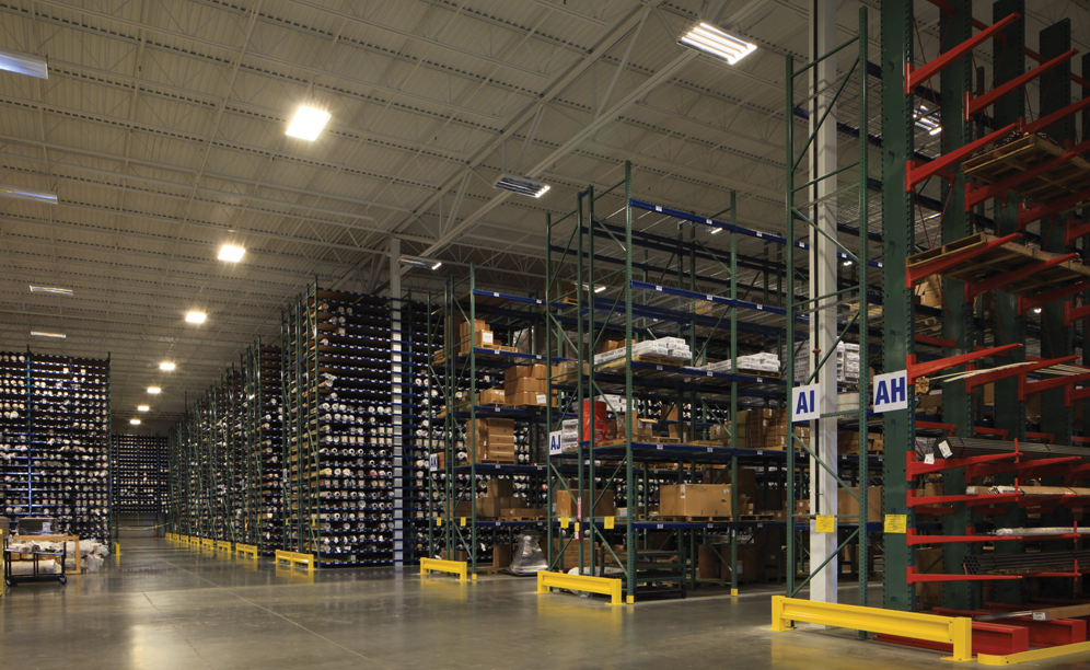 Is important of product accessibility in a warehouse, especially in one placing so much emphasis on fast turnover
