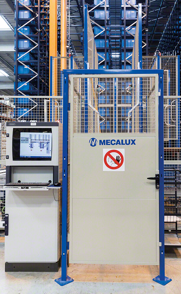 The Easy WMS of Interlake Mecalux is in permanent and bi-directional communication with the Groupe Rand ERP, transferring data for maximum productivity and picking yields