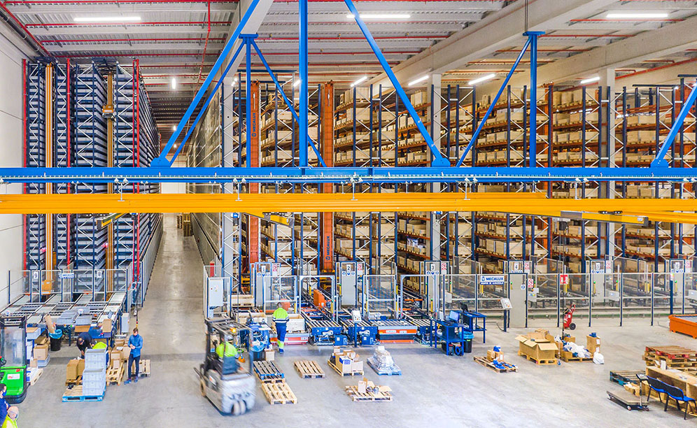 Industrias Yuk: centralized logistics, five warehouses in one with over 13,000 SKUs