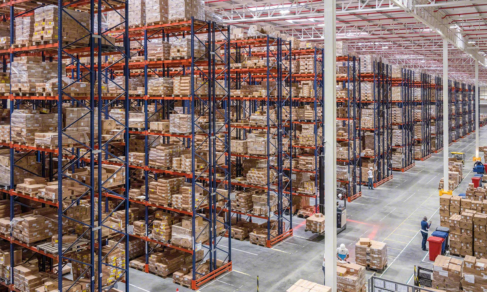 Pallet racks are structures designed to hold pallets